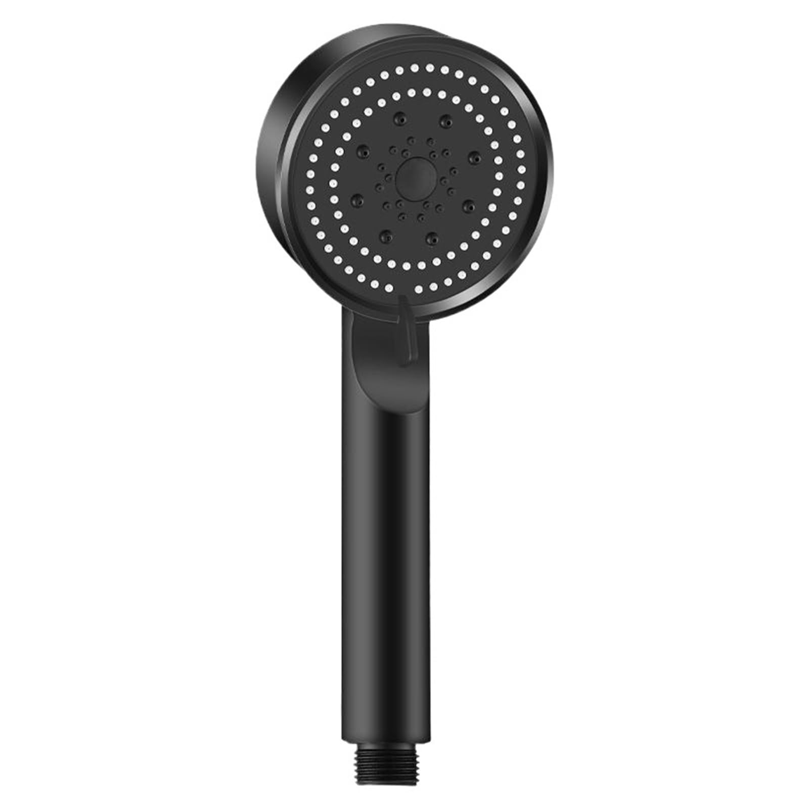Mqfbnnp Black Shower Head Shower Head 5 Mode Adjustable High Pressure One-Key Stop Water Massage Saving Bathroom Accessories