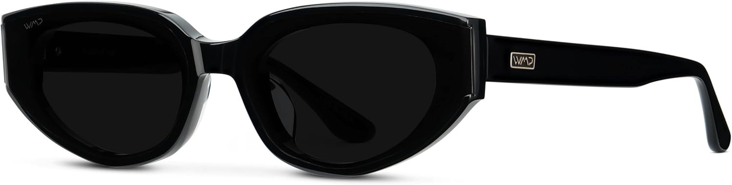 WearMe Pro – Women’s Narrow Cat-Eye Sunglasses: Acetate Frame and Anti-Reflective Lenses - Image 5