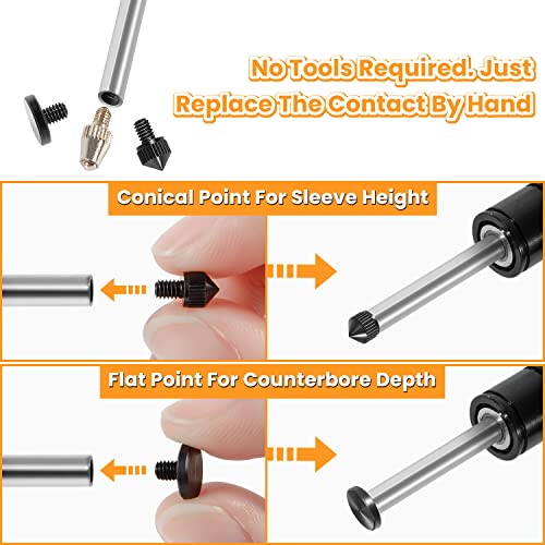 Ecowlboy 6434 Sleeve Height and Counter Bore Gauge for All Diesel