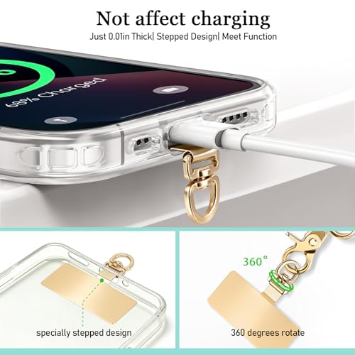 Image of Piefly Cell Phone Lanyard Crossbody Wrist Strap Adjustable for Women Boho | Travel Daily Cruise, Around the Neck, Hands-free, Universal, Fit Keys ID badge, Accessories, Compatible with Most Smartphones