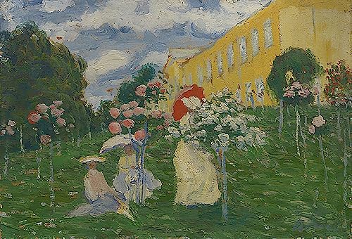 Toile József Rippl Rónai Gartenlandschaft poésie murale unique