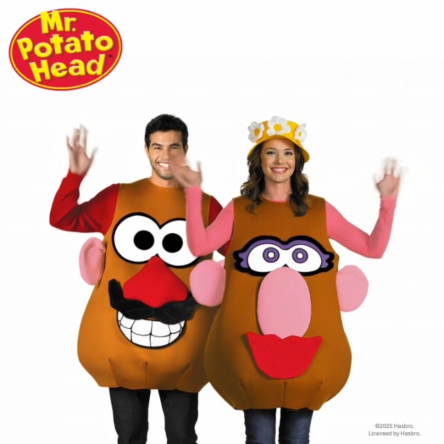 Amazon.com: Potato Head Costume, Official Mr. and Mrs. Potato Head