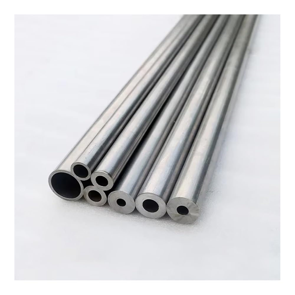 Tubo de acero al carbono redondo hueco sin costura de precisión, diámetro exterior de 15/16/17 mm, longitud de 500 mm, laminado en frío, acabado pulido.(15x10mm)