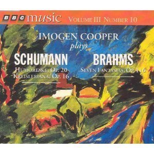 Imogen Cooper Plays Schumann & Brahms / BBC Music Volume III Number 10 / CD by Imogen Cooper (1995-01-01) [Audio CD]