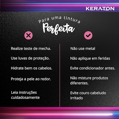 Keraton, Máscara matizadora hidratante, Trata e colore, Para cabelo castanho claro, médio e escuro,