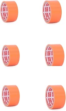 Turuncu Cam Montaj Band  45 mm PVC Bant Tamir Band  30 METRE 6 Adet