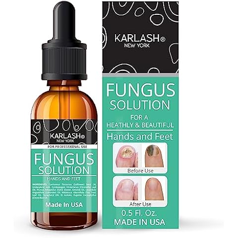Karlash Finger & Toenail Solution Kit EXTRA STRONG Made in USA Nail Care Nails Toe Nail 0.5 oz Cover