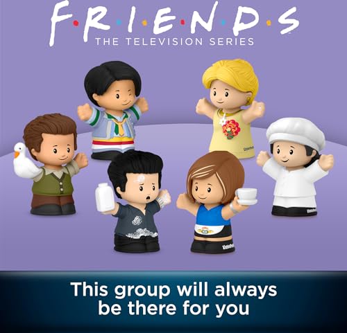 Fisher-Price Little People Collector Friends TV Series Special Edition Figure Set for Adults & Fans, 6 Characters in a Display Gift Package - Image 3