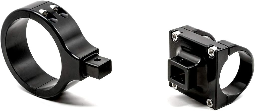 UTV INC Black 1.875" Can Am Maverick X3 Billet Aluminum Clamp On Quick Release Fire Extinguisher Mount Kit