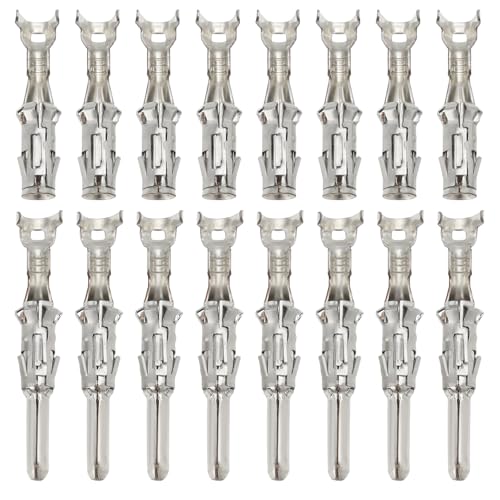 The Lord of the Tools Pack of 50 2.5 mm Crimping Contacts Automotive Connector Contact Crimp Socket 72585 929975-1 962982-1 Car Repair Contact Pin for DIN AMP Connection