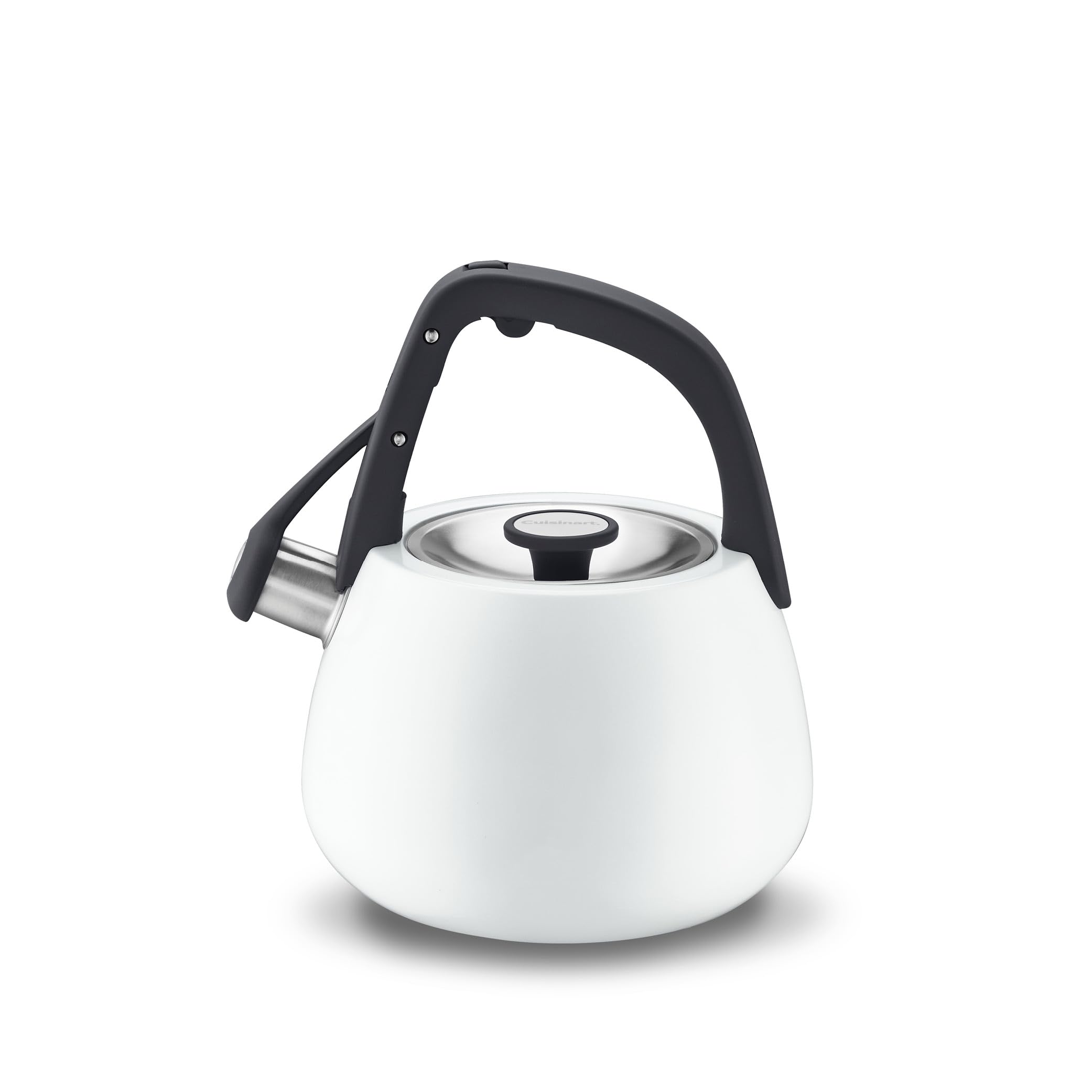Cuisinart 2-Qt. Stainless Steel Whistling Tea Kettle, Matte White