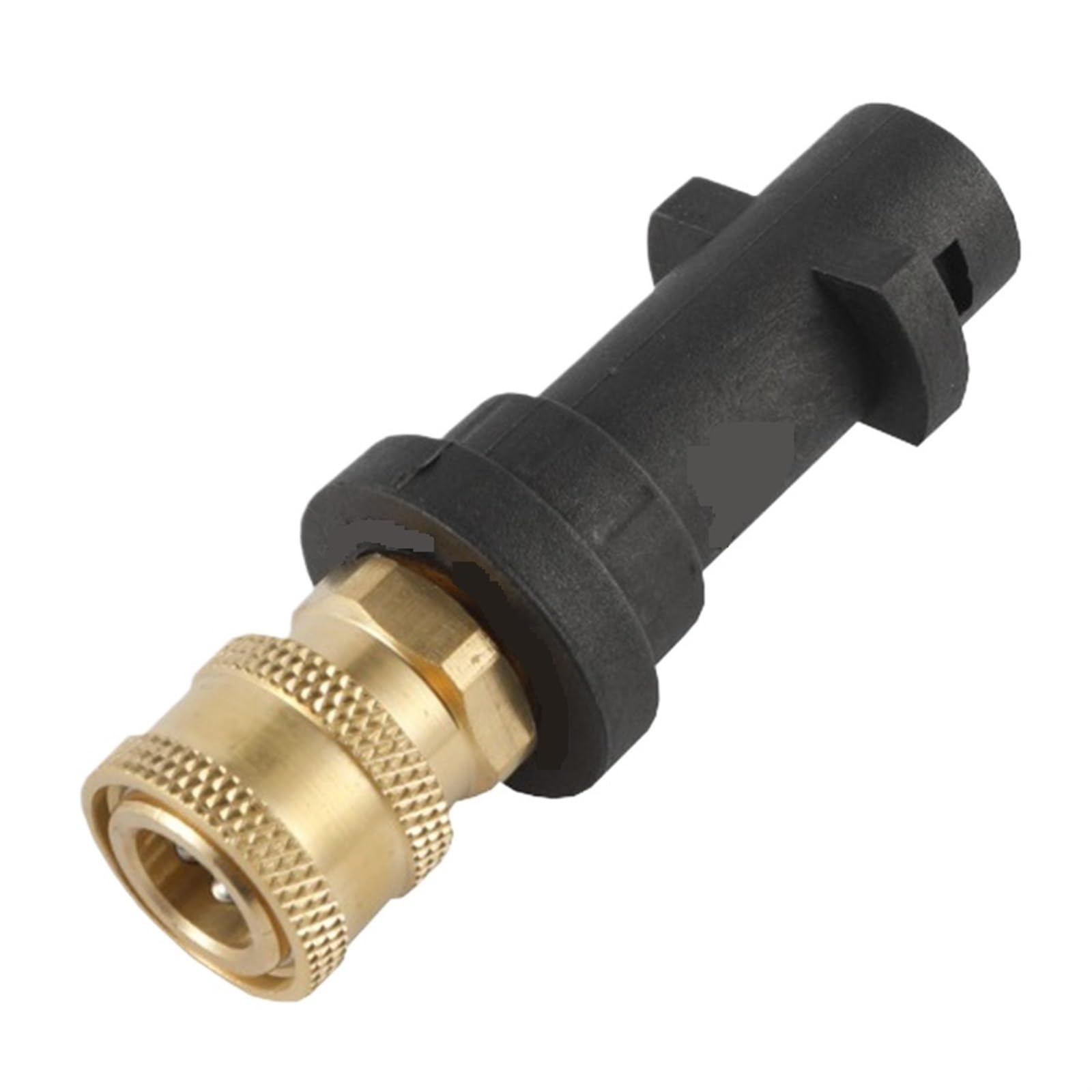 Adaptador de pistola para hidrolavadora que evita fugas y agiliza el lavado exterior