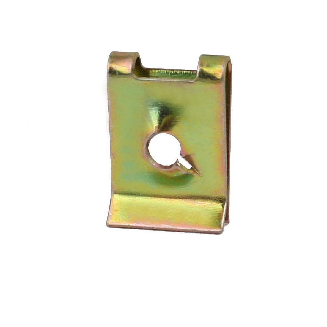 Fit M4/ST4.2 vite 65Mn molla acciaio U dado tono argento