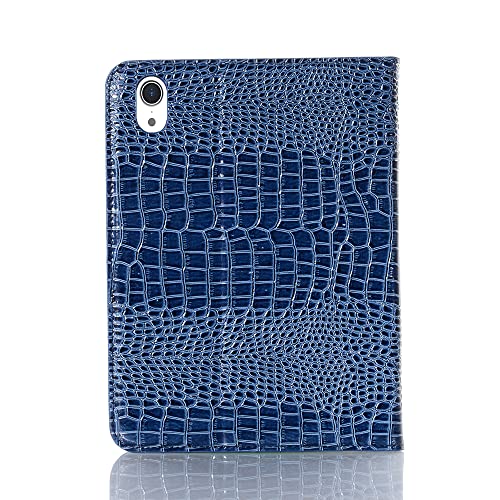 DMaos for iPad Mini 7th 6th (8.3'') Case, Crocodile Reflector Leather Stand Folio Case Smart Cover - Image 2