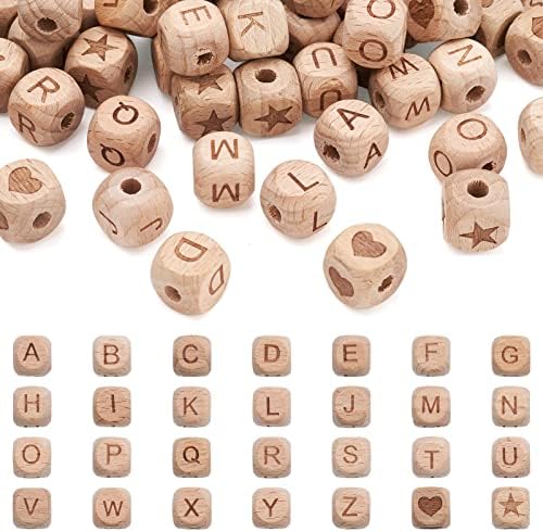 Pandahall 50pcs Natural Unfinished Flat Round Wood Coin Beads Wooden Circle Discs 25x5mm for DIY Jewelry Making