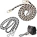 SSyang Taschen Trageriemen Kette, 2 PCS Kette Trageriemen Gold Silber, 120cm Kettenriemen Metall Ersatz Schulterriemen Tragegurt, für Damen Handtaschen Umhängetasche Geldbeutel (Gold + Silber) Metall günstig Kaufen-SSyang Taschen Trageriemen Kette, 2 PCS Kette Trageriemen Gold Silber, 120cm Kettenriemen Metall Ersatz Schulterriemen Tragegurt, für Damen Handtaschen Umhängetasche Geldbeutel (Gold + Silber)