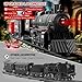 MindPal Train Set, Electric Train Toys with Smoke, Lights & Sound, Train Set for Under Christmas Tree with Steam Locomotives, Cars and Tracks, Christmas Train Toys for 3 4 5 6 7+ Years Old Kids
