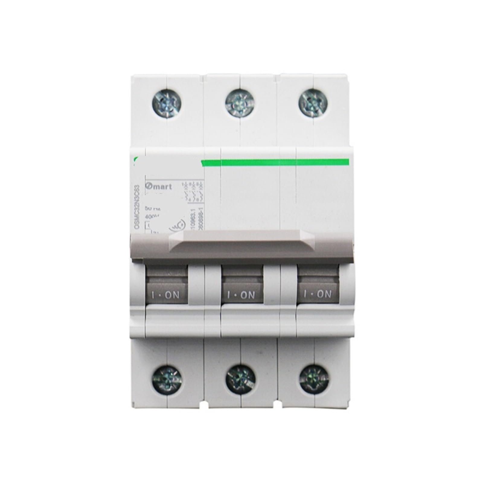 Disjoncteur miniature électrique O32N 3P D4A O32N3D4 pour tableau