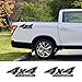 Qwldmj Pickup hintere Bettseite Aufkleber für SsangYong Musso Turbo Truck Grafik 4 x 4 Auto Dekor Aufkleber Abdeckung Aufkleber Auto Tuning Zubehör