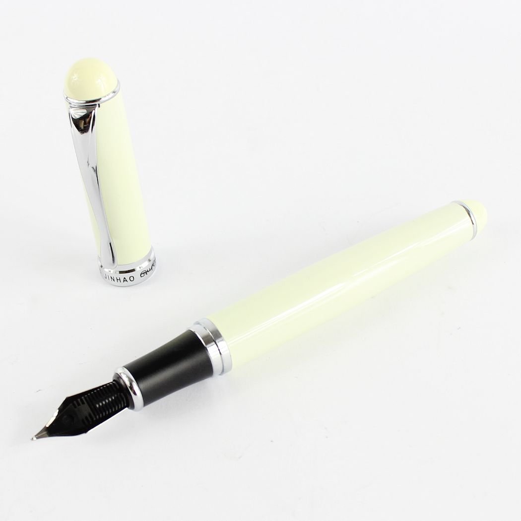 Amazon | Gullor シルバーとゴールデン高度な万年筆Jinhao750