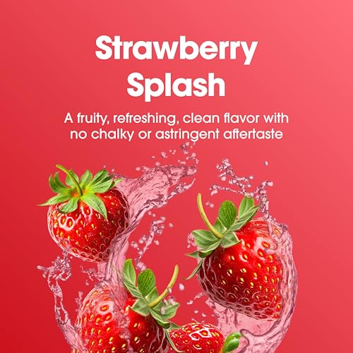Image of Optimum Nutrition Pro Quench, 10g Clear Protein, 10g Collagen peptides & Electrolyte Powder Drink Mix, Strawberry, 20 Servings, 520 Grams (Packaging May Vary) (Pack of 6)