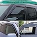 BODHIS 4pcs Side Window Wind Deflectors, Outside Mount Shade Sun Rain Guards, for Jaguar F-PACE X761 2016-2023 Deflector Vent Window Visors