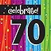 16-Count Paper Lunch Napkins, Celebrate 70, Milestone Celebrations