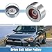 uxcell Idler Pulley for Lexus ES350 GS350 GS450h IS350 RX350 2007-2021 for Toyota 4Runner Camry Tacoma RAV4 Tundra Highlander Sienna 2004-2021 Drive Belt Idler Pulley 16604-31020