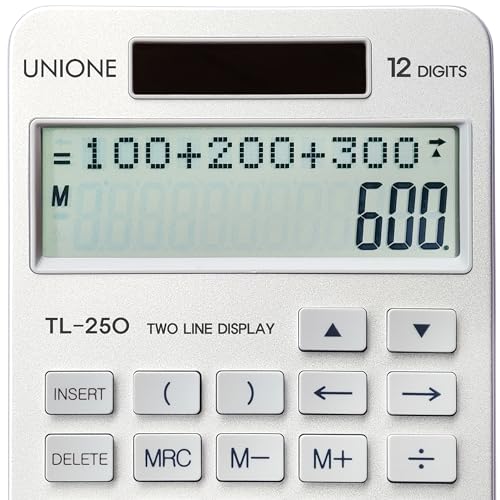 UNIONE Two Line Display, Desktop Calculator TL-250 の商品画像 7