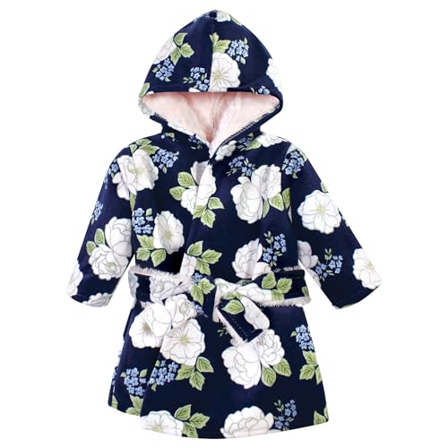 Image of Hudson Baby Unisex BabyMink with Faux Fur Lining Pool and Beach Robe Cover-ups