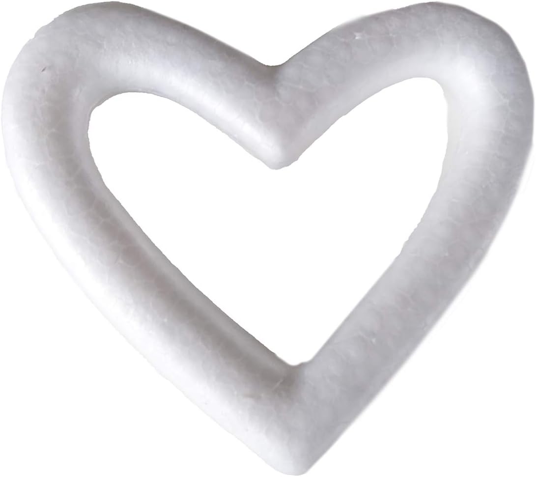 Amazon 布リース 発泡スチロール ハートリース60ｍｍ 横幅8ｃｍ 1個 リース おもちゃ