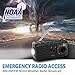 Emergency Weather Radio,Hand Crank 4 Ways Powered AM FM NOAA Weather Alert Portable Radio with Flashlight, Reading Lamp, Cellphone Charger and SOS Alarm 2000mAh Power Bank USB Charger