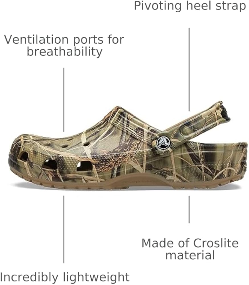Amazon.com | Crocs Unisex-Adult Classic Realtree Clog, Camo