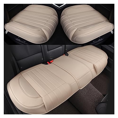 Tapis de coussin de siège auto pour rénover et protéger les sièges abîmés beige