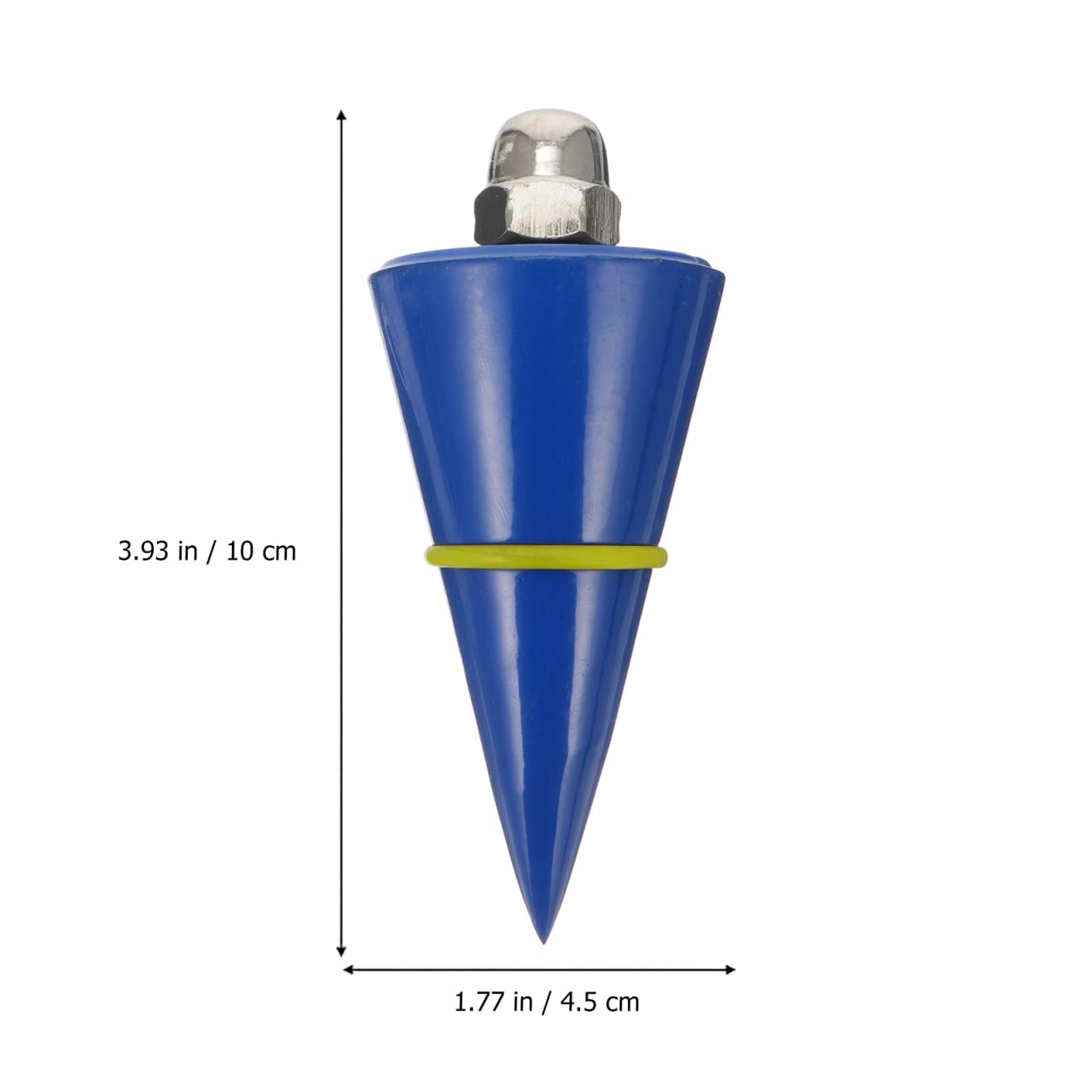 Veemoon Builder Plumb Bob and Line Set, Vertical Plumb Bob Hanging Steel Building Tool, 300g with 12M Line - Image 2