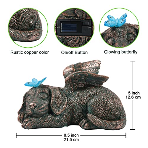 Statue chien étanche Yeomoo contre les intempéries pour une déco extérieure durable - 6