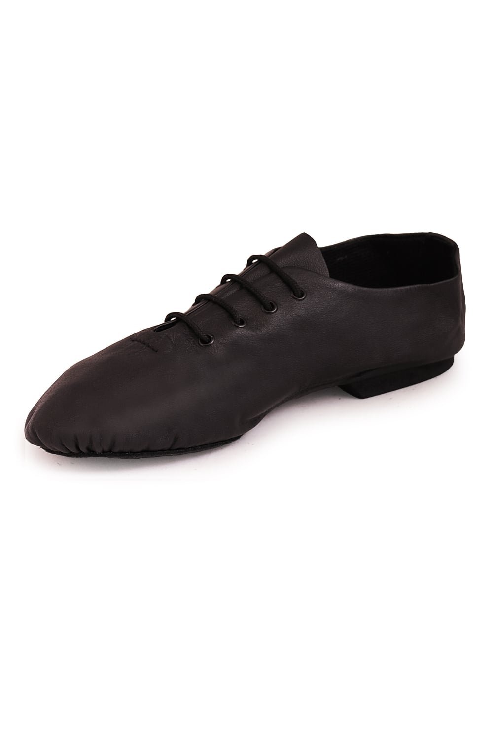 Roch Valley Leather Split Sole Jazz Shoes 2 Black
