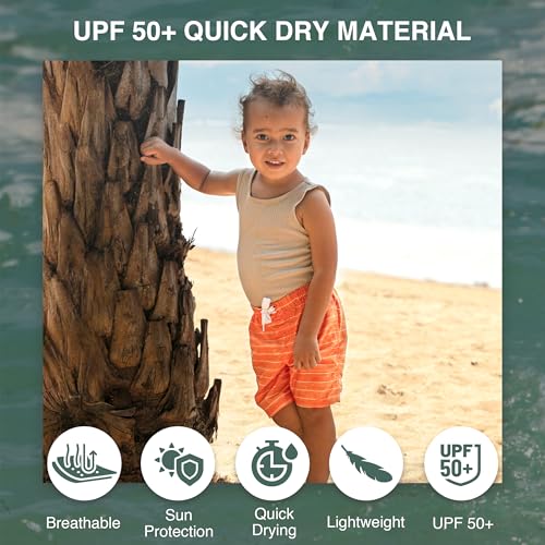 Image of Kanu Surf Boys' Avalon Quick Dry UPF 50+ Beach Swim Trunk