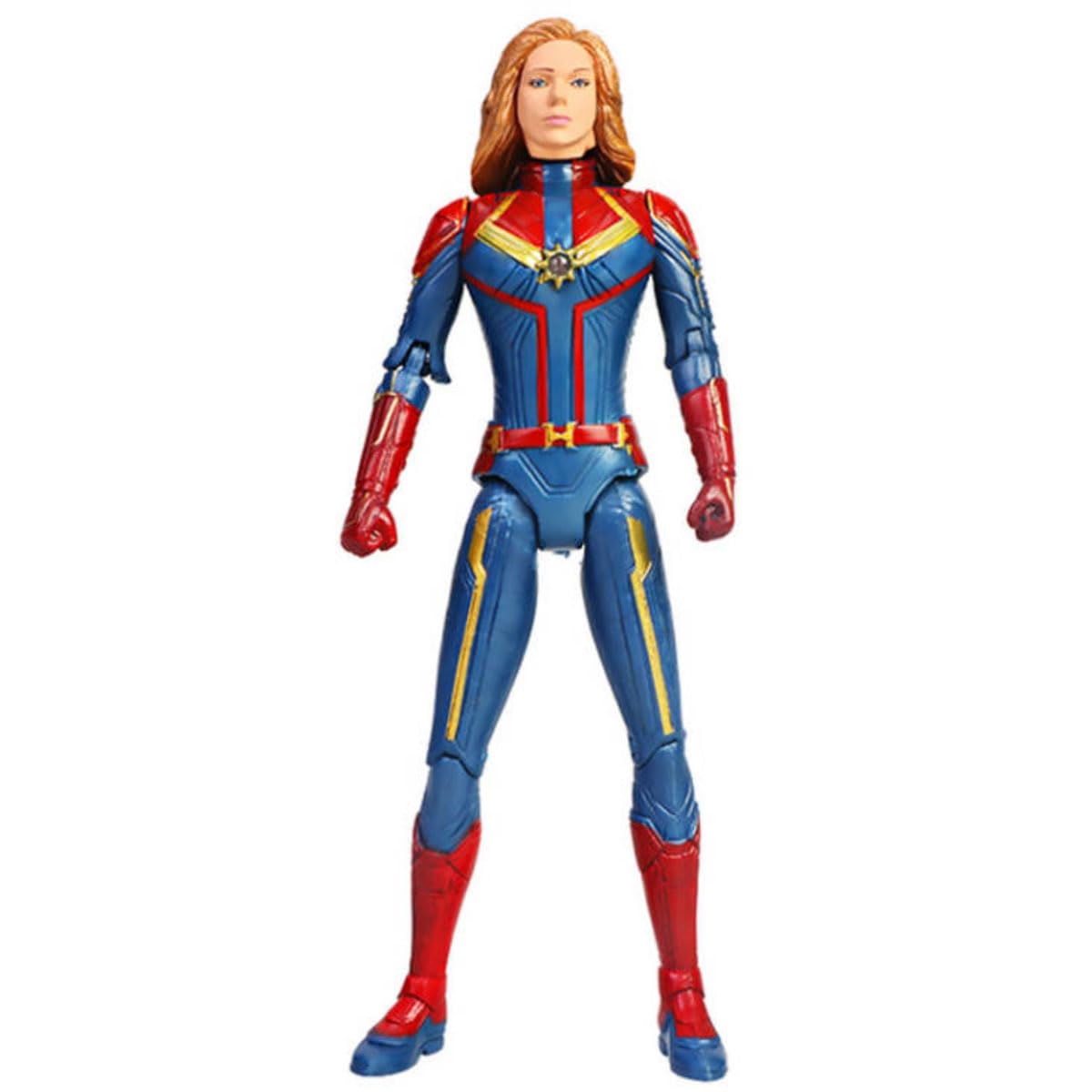 6.27 inch Movie Superhero Action Figures Toys Characters Perfect for Themed Parties for Kids Ages 3 and Up (16cm Ms-Marvel)