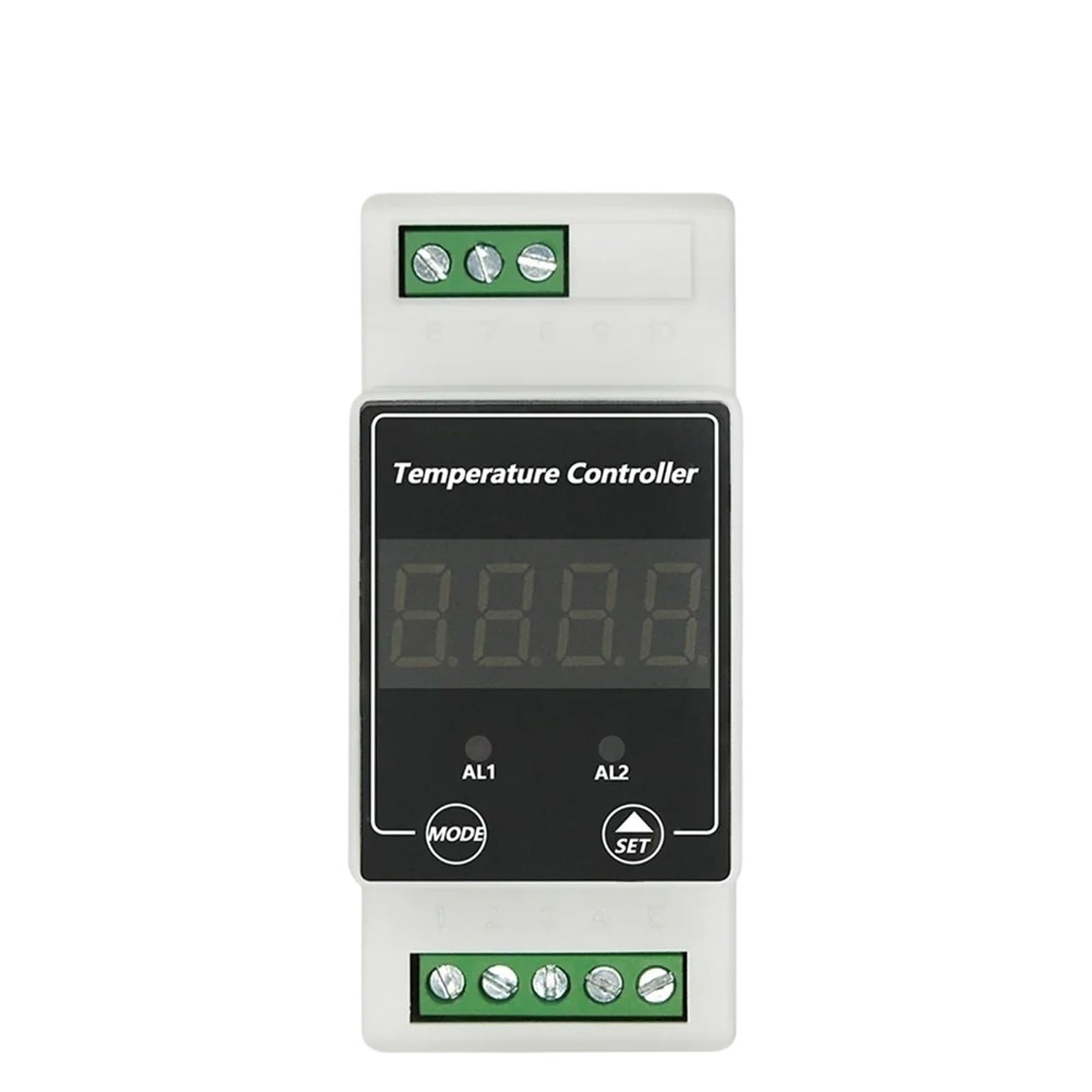 DC8-24V AC100-240V DIN Guida Termostato LED Digitale Regolatore di Temperatura Supporto Resistenza Termica/Sensore Termocoppia(DC8-24V)