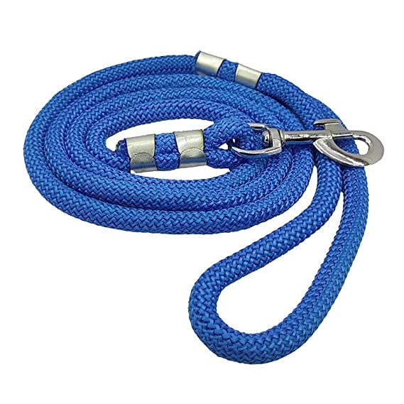 Toms Pet Mall Nylon Rope Leash12 mm/60 Inch Long Reflector Rope Dog Leash for Large Dogs & Medium Dogs Use Daily Outdoor Walking (Blue) (B0BY8BJMFX) Amazon Price History, Amazon Price Tracker