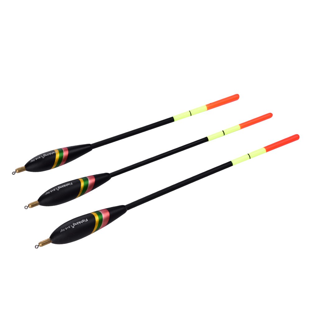 3 szt. Bobbers wędkarskie spławiki i spławiki wędkarskie, balsa drewniane bobbers sprężynowe spławiki wędkarskie zestaw akcesoriów do wędkowania