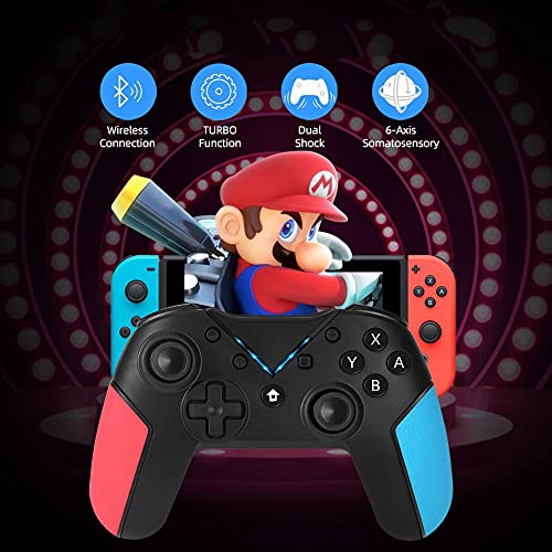 Switch Controller, Switch Pro Controller Geschikt voor Switch / Switch Lite, Switch Controller Bluetooth Switch Pro… - Image 3