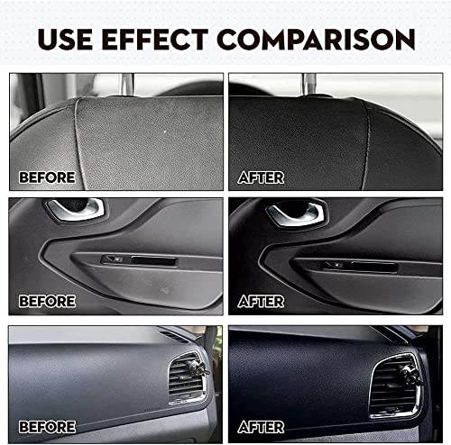 3PCS Crystal Coating for car,Plastic Parts Crystal Coating,Plastic Parts Crystal Coating for Car,Easy to Use Car Refresher, Great Gloss Protection