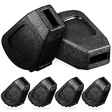 Abaodam 6 Stück Gummifüße für Schlagzeughocker Bodenschoner Verschleißfest Vibrationsdämpfend rutschfest Langlebig Schutz für Schlagzeugständer und Boden