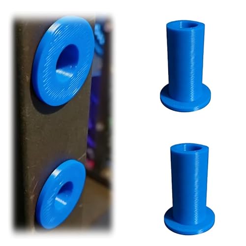 Rack-Mount Adapter Converter for Gym Equipment, 5/8” to 1” M16 Thread Power Bracket 2Pcs