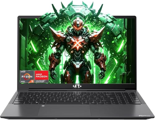 Image of NIMO AI Creator Gaming Laptop, 16GB RAM 1TB SSD AMD Ryzen 5 6600H 6 Cores | Beats R7 7730U, Radeon 660M Graphics, 100W Type-C, 15.6 inch FHD Win11 Computer for Video Editing Multitasking, 2-Yr Warranty