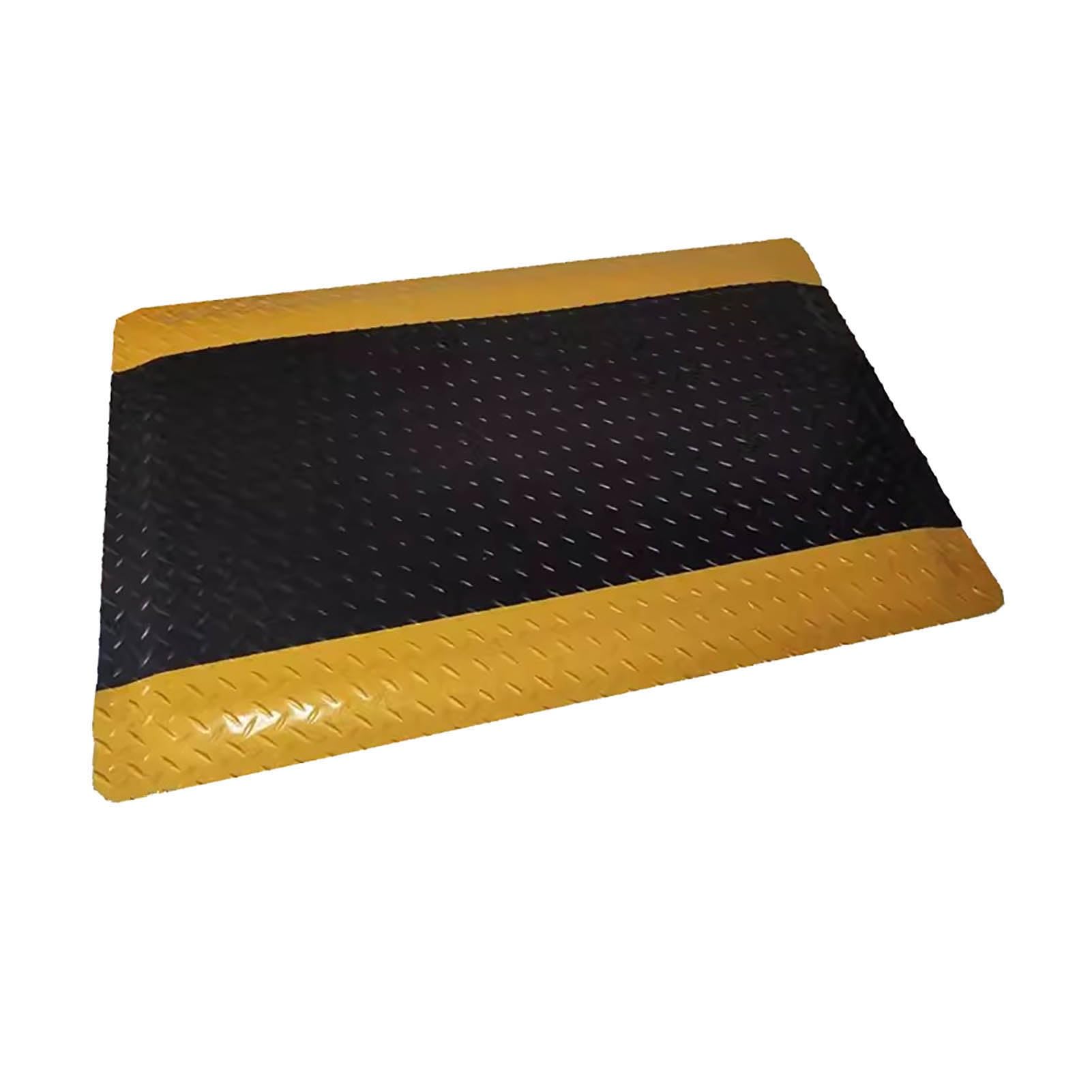 OWOHYG Anti Fatigue Mats Industrial, Ergonomic Standing Floor Mat, Not Easy To Wear, Anti-Slip, Anti-Static,Work Mats For Standing.Black-50x80cm/19.7x31.5in