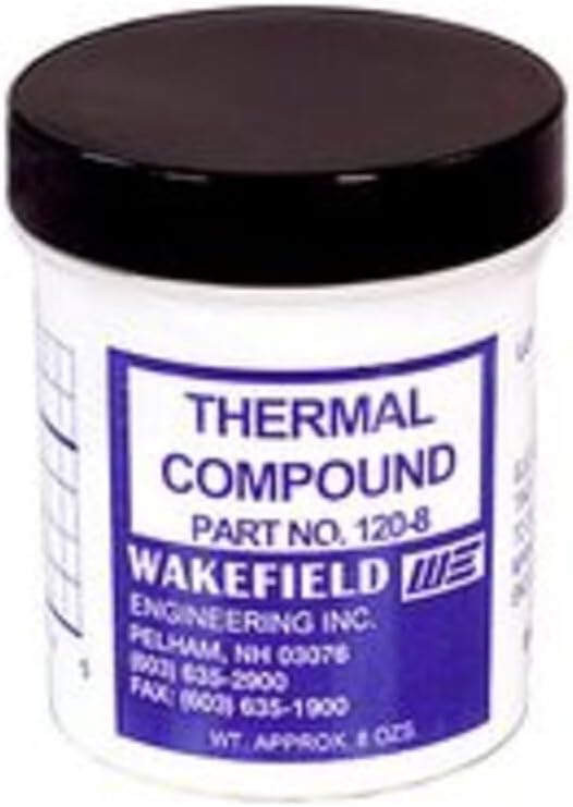 120-8 THERMAL JOINT COMPOUND, JAR, 8OZ