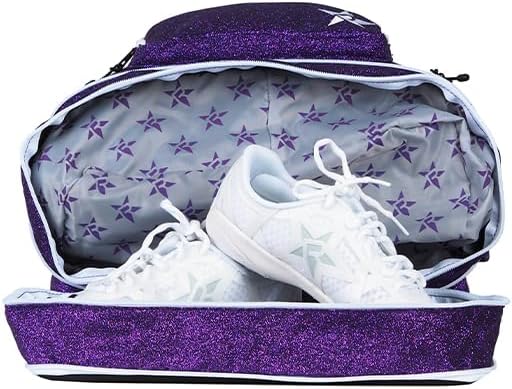 Rebel Dream Bag in Amethyst with White Zipper